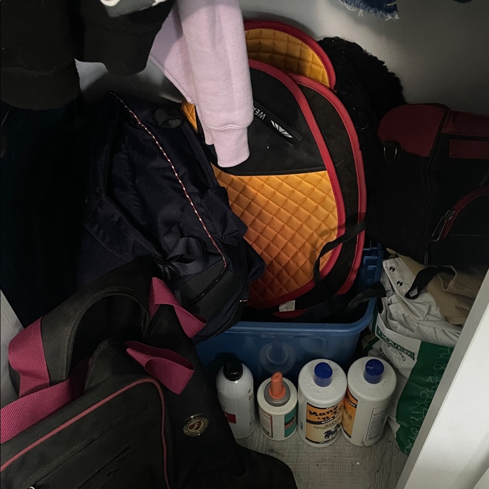 CLOSET/TACKROOM CLEANOUT